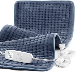 Heating Pad for Back Pain Relief, XL 33 x 17, Portable, 6 Timer & 6 Controller - Picture 1 of 12