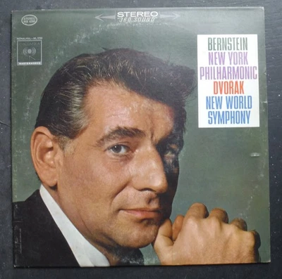 Bernstein New York Philharmonic Dvorak New World Symphony Stereo LP Record J Foto 1 de 2