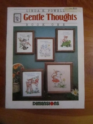 CROSS STITCH BOOK ONE GENTLE THOUGHTS NO. 116   GREAT  **MUST SEE ** - Image 1 of 2