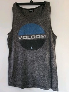 Vintage Volcom Tank Top Mens Small Grunge Y2K Shirt Skate Skateboard - Picture 1 of 8