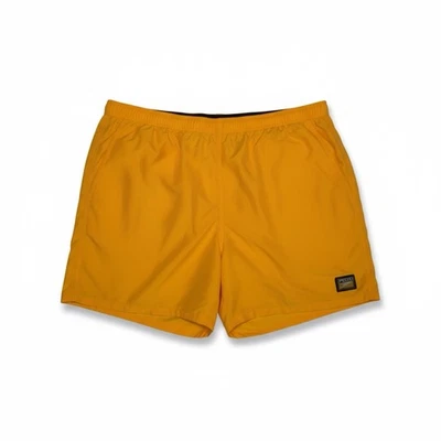Speedo Men’s Swim Trunks XL Yellow Vintage Lined 7” Inseam Drawstring Pocket  - Image 1 of 4