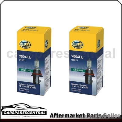 High Beam and Low Beam Headlight Bulb 2x For Mercury Cougar 3.8L 1987-1988 Foto 1 de 4