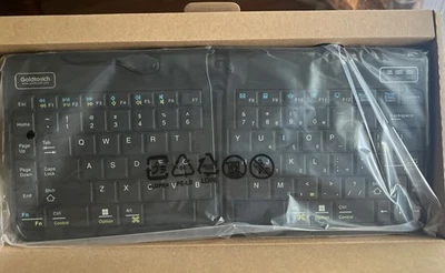 Goldtouch Go!2 Travel Wired Keyboard Black (GTP-0044) - Image 1 of 2