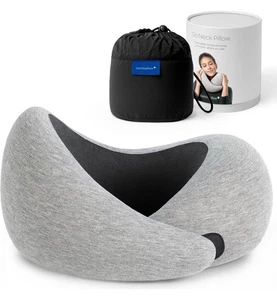 Straußenkissen Go Nackenkissen - Premium Memory Foam Reisekissen 360º ergonomisch - Bild 1 von 6