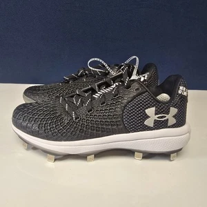 Under Armour UA Glyde 2 MT Metal Softball Cleats Black US Women's 7 NEW $95 - Picture 1 of 8