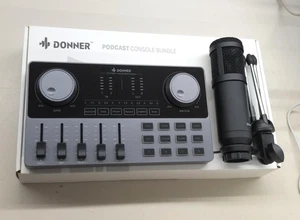 Donner Podcast Console Bundle With Microphone good comdition JP USED - Picture 1 of 6