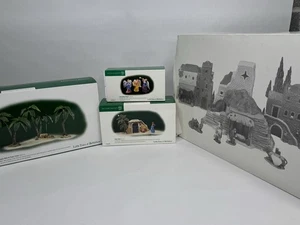 Abteilung 56 Krippe Kleinstadt Bethlehem Weihnachtsdorf Deko Konvolut - Bild 1 von 5