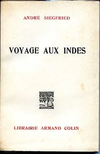 VOYAGE AUX INDES - André Siegfried 1951 - Picture 1 of 1
