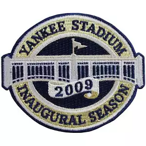 Maglia New York Yankees 2009 inaugurale stadio manica logo MLB - Foto 1 di 1