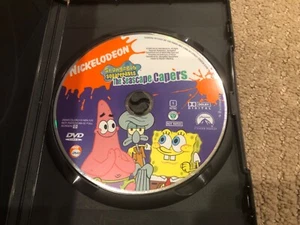 Spongebob Squarepants - The Seascape Capers (DVD, 2004) (Case and Disc Only) - Picture 1 of 3