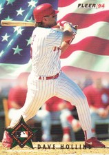 1994 Fleer Baseball All-Stars #41 Dave Hollins Philadelphia Phillies