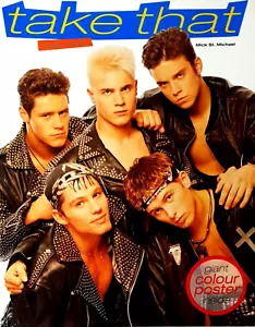 Take That - Talk Back de Mick St. Martin - Libro de bolsillo 1994 Ómnibus Press Reino Unido - Imagen 1 de 2