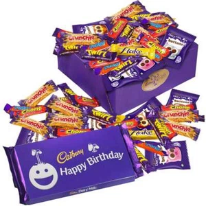 Cadbury Schokolade Bonanza Geschenkbox Geburtstag Jemand oder Ein Saures Selbst - Bild 1 von 2