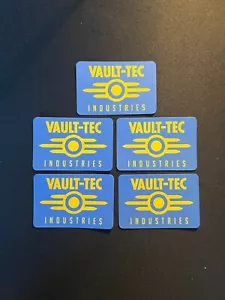 vault tec industries vinyl stickers (splashproof) fallout tv series inspired - Picture 1 of 13