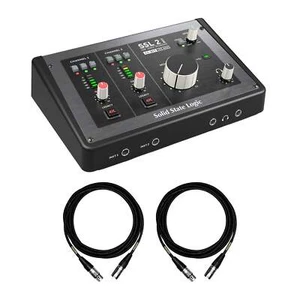 Solid State Logic SSL 2 MKII Interface Bundle with Mogami XLR Cables SSL2 MK2 - Picture 1 of 3