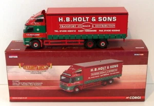 Corgi 1/50 Scale CC13527 Volvo FM 6 Wheel Rigid Curtainside HB Holt E.Yorkshire - Picture 1 of 5