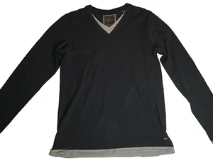 Esprit Long Sleeve V-Neck T-Shirt Size Large - Picture 1 of 8