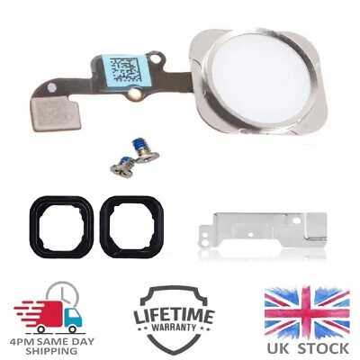 Pulsante Home Per IPHONE 6s 6S Più Viti Supporto Ricambio Guarnizione - Immagine 1 di 4