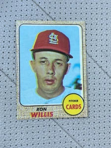 DCC: 1968 Topps Ron Willis St. Louis Cardinals BB #68 NM - Picture 1 of 2