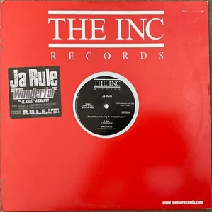 Ja Rule - Wonderful - 12” Vinyl Single Promo Copy - Imagen 1 de 4