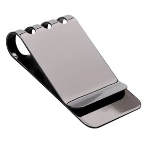 Money Clip Spring Steel Cash Clips Large Capacity Minimalist Front Pocket Wallet - Picture 1 of 6