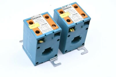 2x Siemens Current 4NC5117-2CC20 Transformer Stromwandler 100/5A Wandler 2,5VA - Bild 1 von 4
