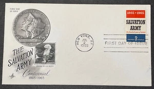 US FDC #1267 SALVATION ARMY CENTENNIAL; ART CRAFT CACHET; UNADDRESSED - Picture 1 of 1