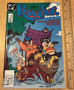 Kissyfur #1 Comic - DC Comics - September 1989 - Samstagmorgen Cartoon Bär - Bild 1 von 9