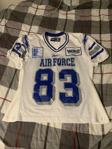 Reebok 1997 Air Force Football Jersey White Size 54 WAC - Picture 1 of 13