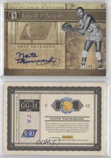 2011-12 Panini Gold Standard Greatest Graphs /149 Nate Thurmond #GG-31 Auto HOF
