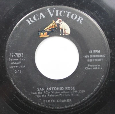 Country 45 Floyd Cramer - San Antonio Rose / I Can Just Imagine On Rca Victor - Image 1 of 2