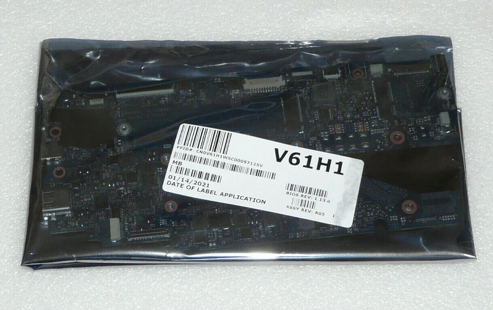 Nuevo Genuino Dell Latitude 3301 Placa Base Intel i5 8265U 3.9GHZ V61H1 0V61H1 - Imagen 1 de 1