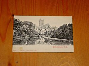 POSTCARD, WELLS CATHEDRAL, SOUTH EAST, SOMERSET