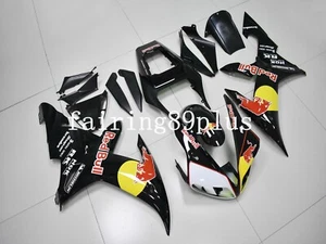 Black Yellow Red ABS Injection Plastic Fairing Kit Fit for 2002 2003 YZF R1 - Picture 1 of 7