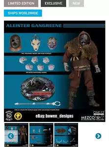 Figura Mezco EX One:12 Collective Gangreene Estates Aleister Rumble Society - Imagen 1 de 2