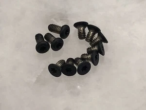 Tornillos Torx T6 negros mate para mango Bugout 535 hecho en banco y clip de bolsillo - 11 piezas - Imagen 1 de 12