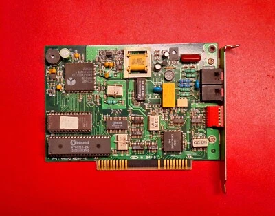 Vintage - INTEL PCFM7500 8-BIT ISA 14.4kbps INTERNAL FAX MODEM CARD 309409-002 - Image 1 of 4