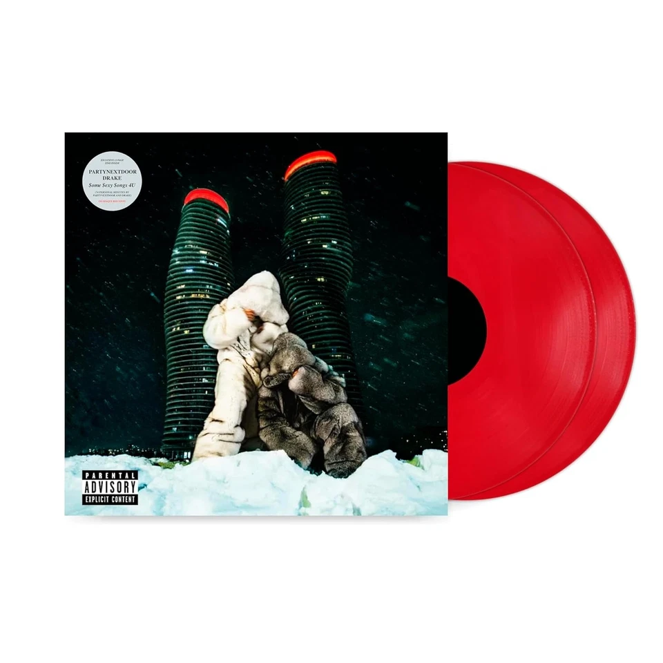 PARTYNEXTDOOR / DRAKE $ome $exy $ongs 4 U (Opaque Red Vinyl) New LP - Image 1 of 1