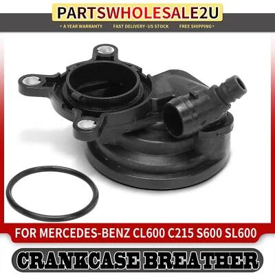 1x Engine Crankcase Breather Valve for Mercedes-Benz CL600 C215 03-14 S600 SL600 - Image 1 of 4