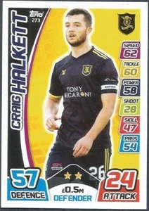 Topps Match Attax SPL - 2017-18 - #273 - Livingston - Craig Halkett - Bild 1 von 1
