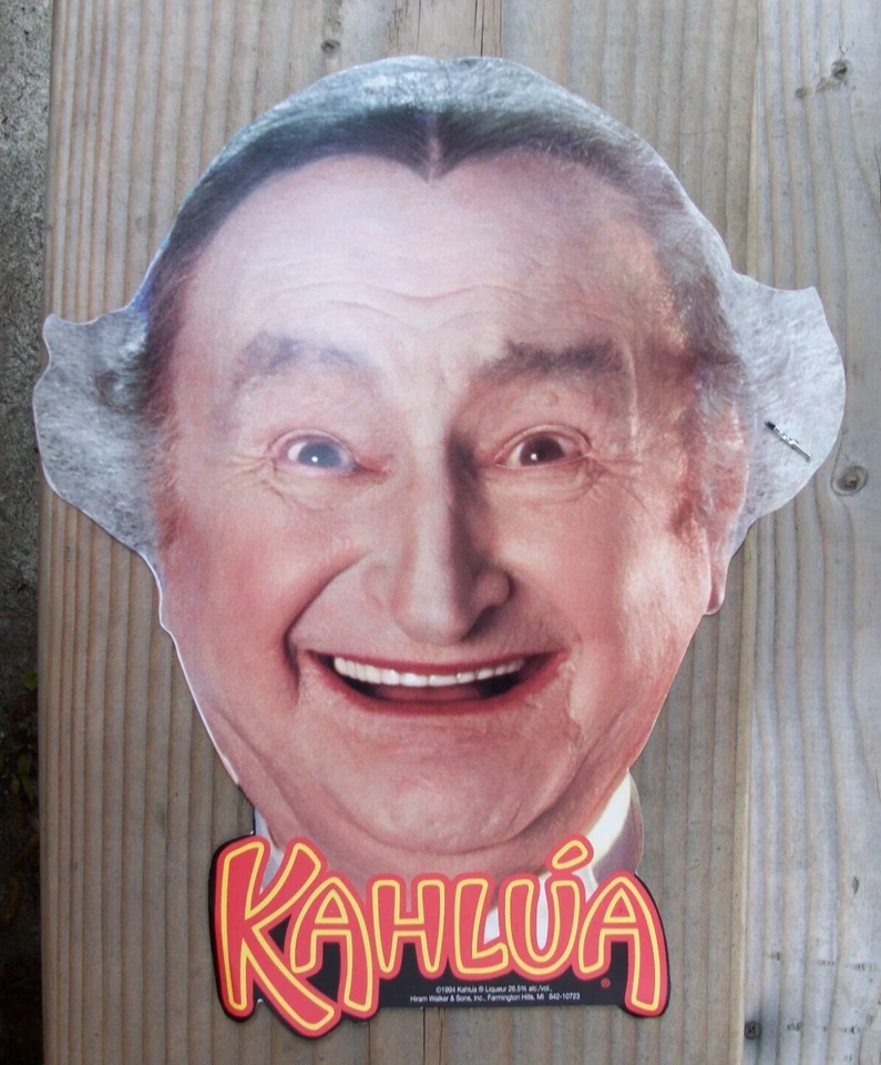 VINTAGE 1995 Grandpa Munster Al Lewis Kahlua Mudslide MASK Bar Display Halloween - Image 1 of 1