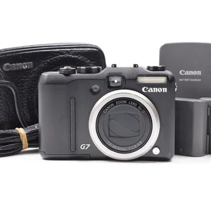 Canon PowerShot G7 Compact Digital Camera Black [Near Mint] #4841J - Picture 1 of 12