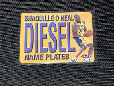 1999-00 SkyBox Basketball NBA Shaquille O'Neal Name Plates Insert #10 Lakers - Image 1 of 2