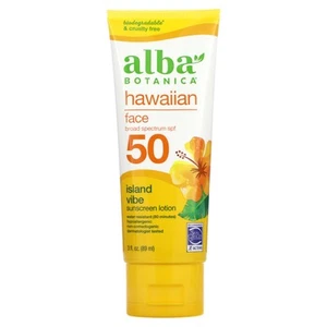 Hawaiian Face Sunscreen Lotion, SPF 50, Island Vibe , 3 fl oz (89 ml) - Picture 1 of 2