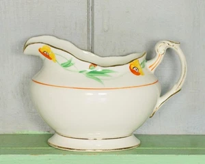 Paragon Art Deco Cream Jug Hand Craft Porcelain Gravy Boat England - Picture 1 of 7