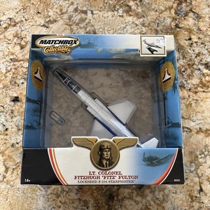 Matchbox Collectibles Lockhead F-104 Starfighter Lt Colonel Fitzhugh Fitz Fulton - Picture 1 of 4