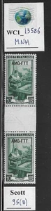 WC1_13586. ITALIA: TRIESTE FTT. Par de canaletas 10 L 1950 ITALIA @ TRABAJO. Scott 95. MNH - Imagen 1 de 1