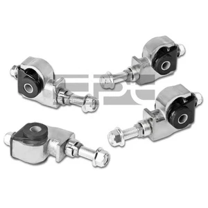 INTEGRA/ACCORD/CRX ADJUSTABLE STEEL FRONT SUSPENSION SILVER CAMBER ADJUSTER KIT - Picture 1 of 1