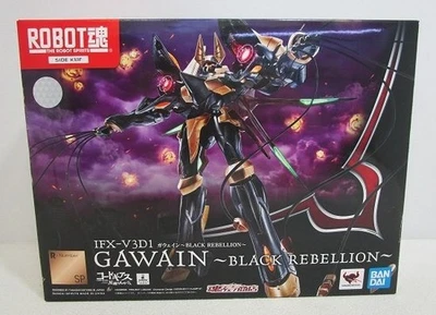 ROBOT SPIRITS SIDE KMF Code Geass Gawain BLACK REBELLION Figure IFX-V3D1 BANDAI - Image 1 of 4