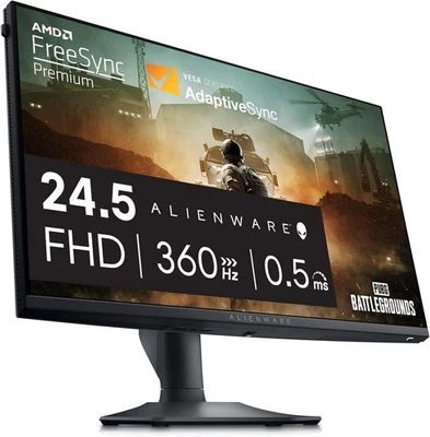 Alienware AW2523HF 24.5" Full HD 1920x1080 Gaming Monitor 360Hz Fast IPS 0.5ms - Image 1 of 4